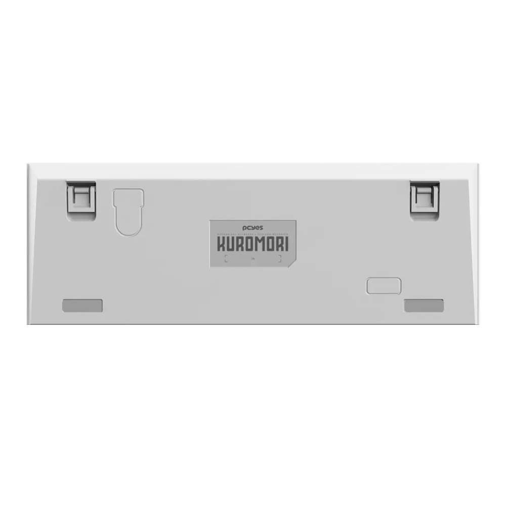 Teclado Gamer Mecanico PCYes Kuromori White Ghost Outemu Blue Abnt2 RGB - PTKMWG60BL