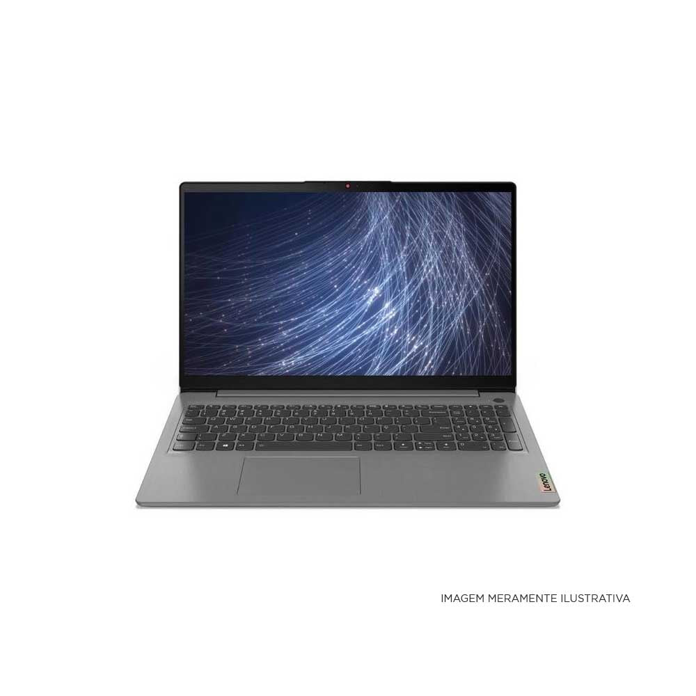 Notebook Lenovo Ideapad 3 AMD Ryzen R7-5700U 8gb 256gb Win11 Home Prata 15.6 Pols - 82MF0004BR