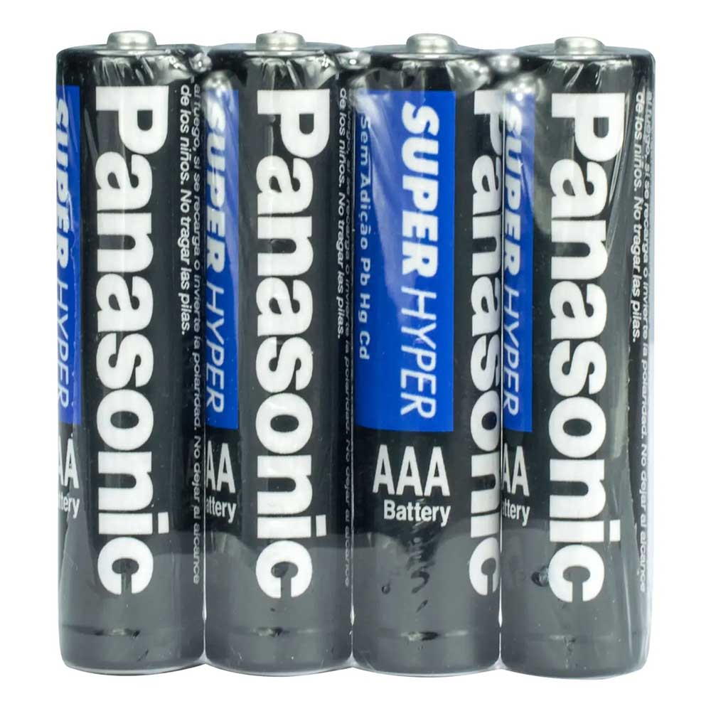 Pilha Comum AAA Palito Panasonic R03ual/4s40 (Blister C/4 Pilhas) - 3020037