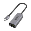 Adaptador Usb Tipo C Para Rj45 10/100/1000 2.5Gb Hrebos Ad-217 Aluminio