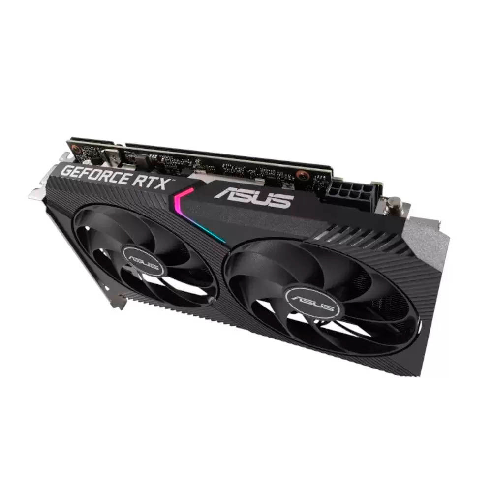 Placa De Video 12gb Rtx3060 Gddr6 Asus Nvidia Dual Geforce V2 OC Edition HDMI Displayport