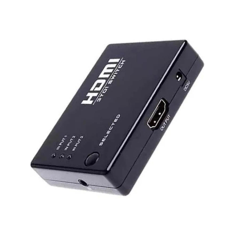 Switch Hdmi 3 Portas It Blue 1080p Conecta Até 3 Aparelhos Em 1 Monitor - LE-4125