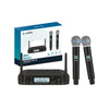 Microfone Sem Fio Profissional  Uhf Dinamico Onistek Canal Duplo - MC810