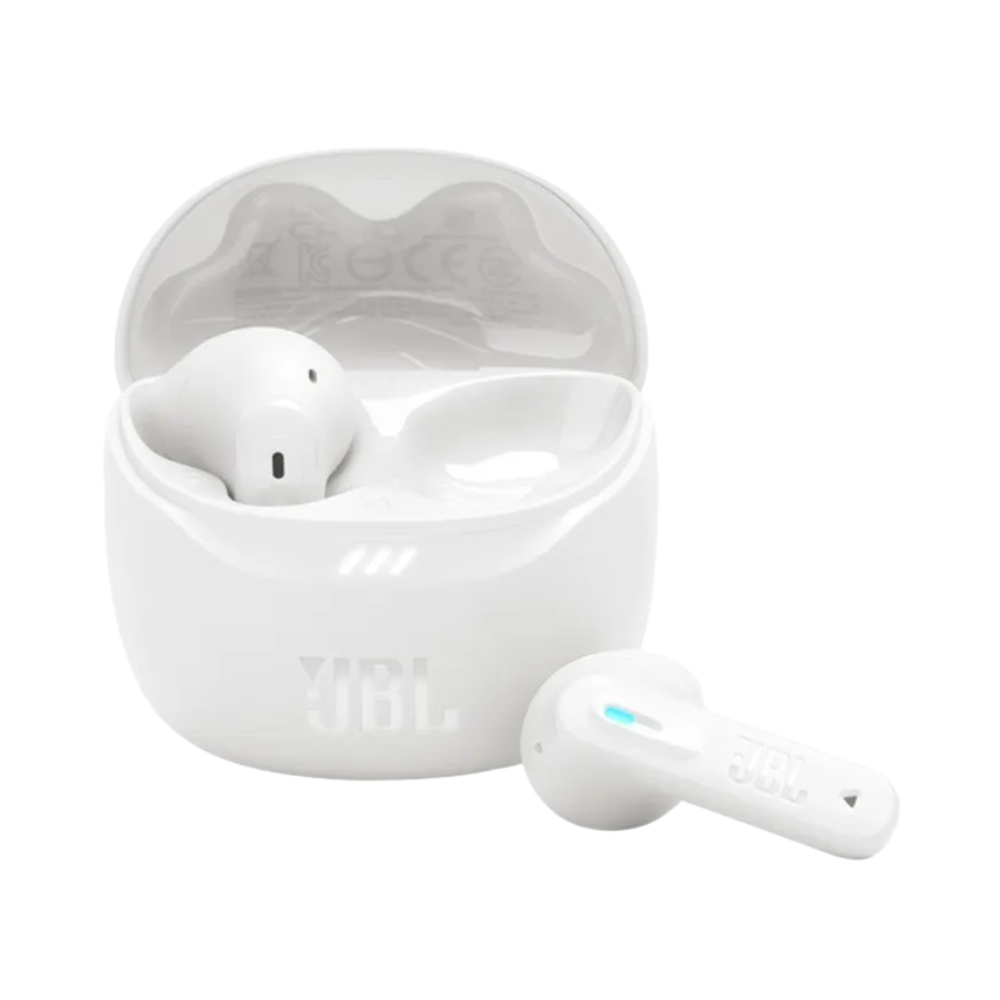 Fone De Ouvido Bluetooth JBL Intra Auricular TWS Tune Flex 2 Branco - JBLTFLEX2WHT