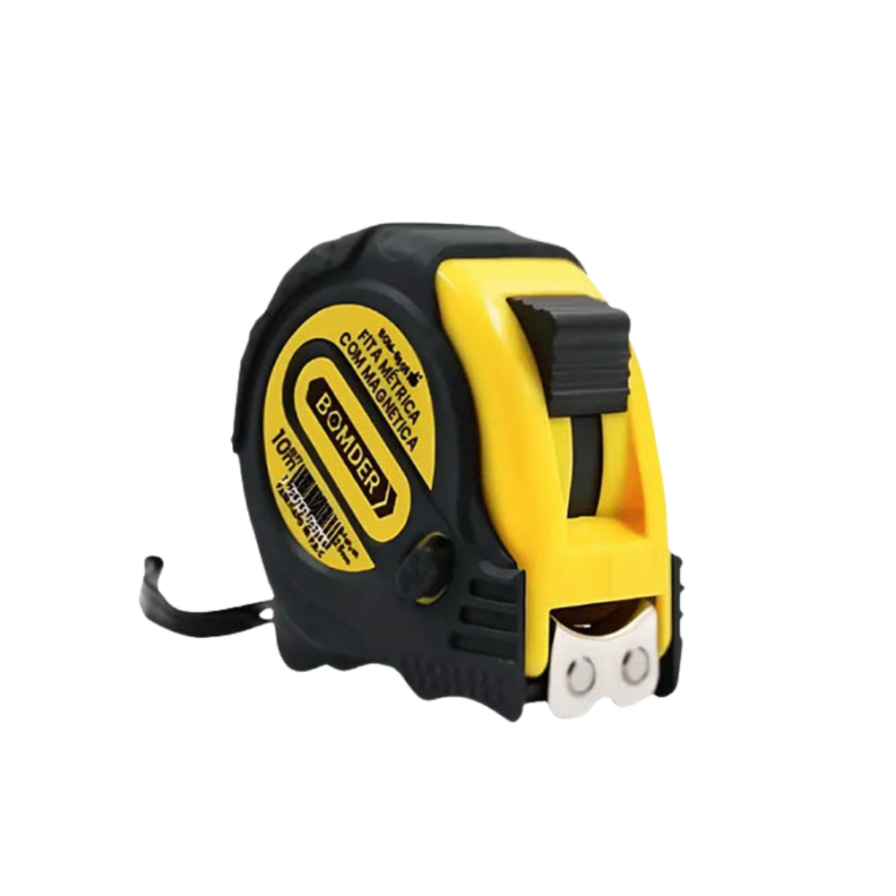 Trena com Fita de Aço 10m Bomvink - BOM-6506