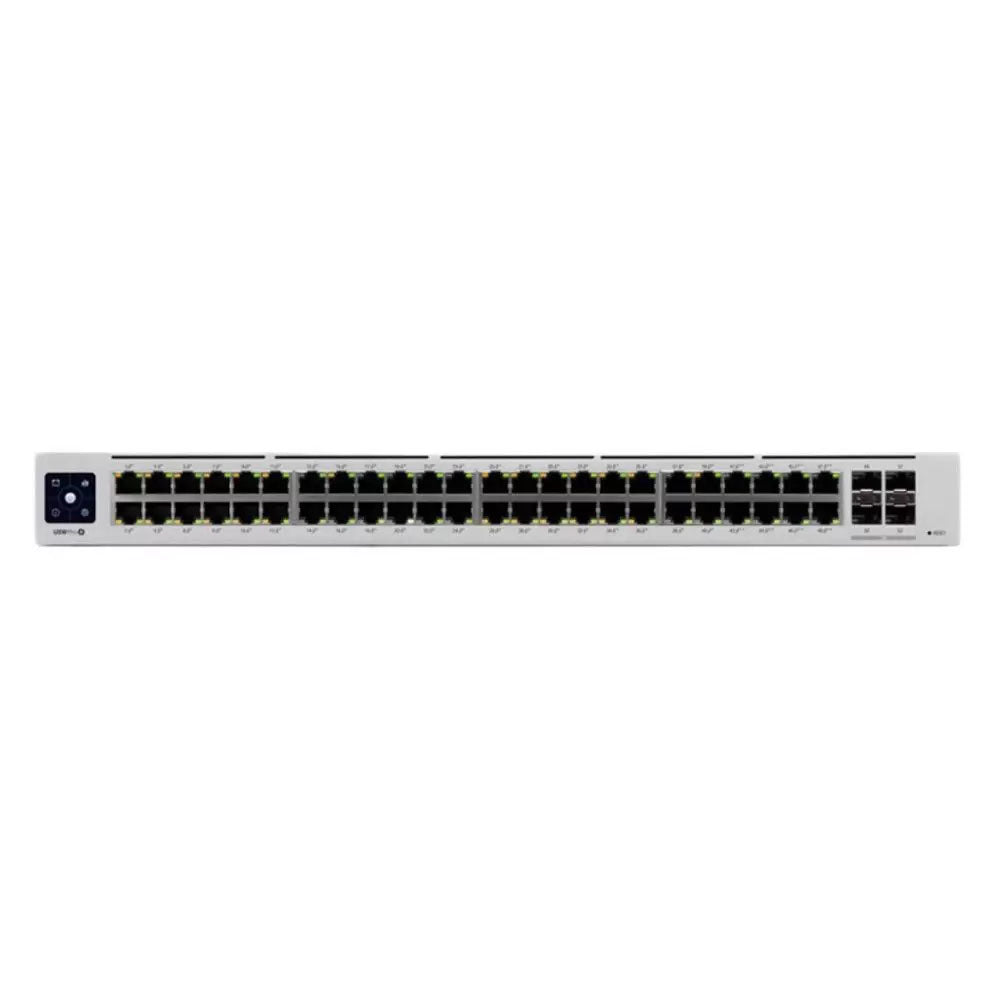 Switch 48 Portas 10/100/1000 Mbps PoE + 04 SFP Ubiquiti Unifi Pro - USW-PRO-48-POE