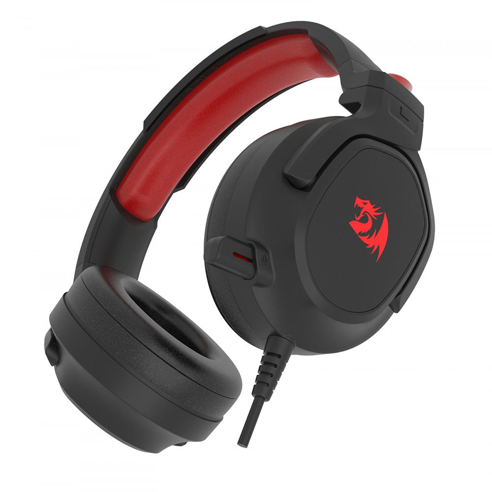 Headset Gamer Redragon Nireus RGB USB Preto - H399-RGB