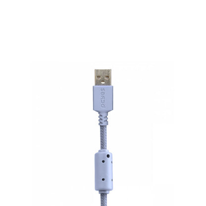 Mouse Gamer PCYes Zyron 7 Botoes 12800dpi RGB Branco - PMGZRGBW Truedata