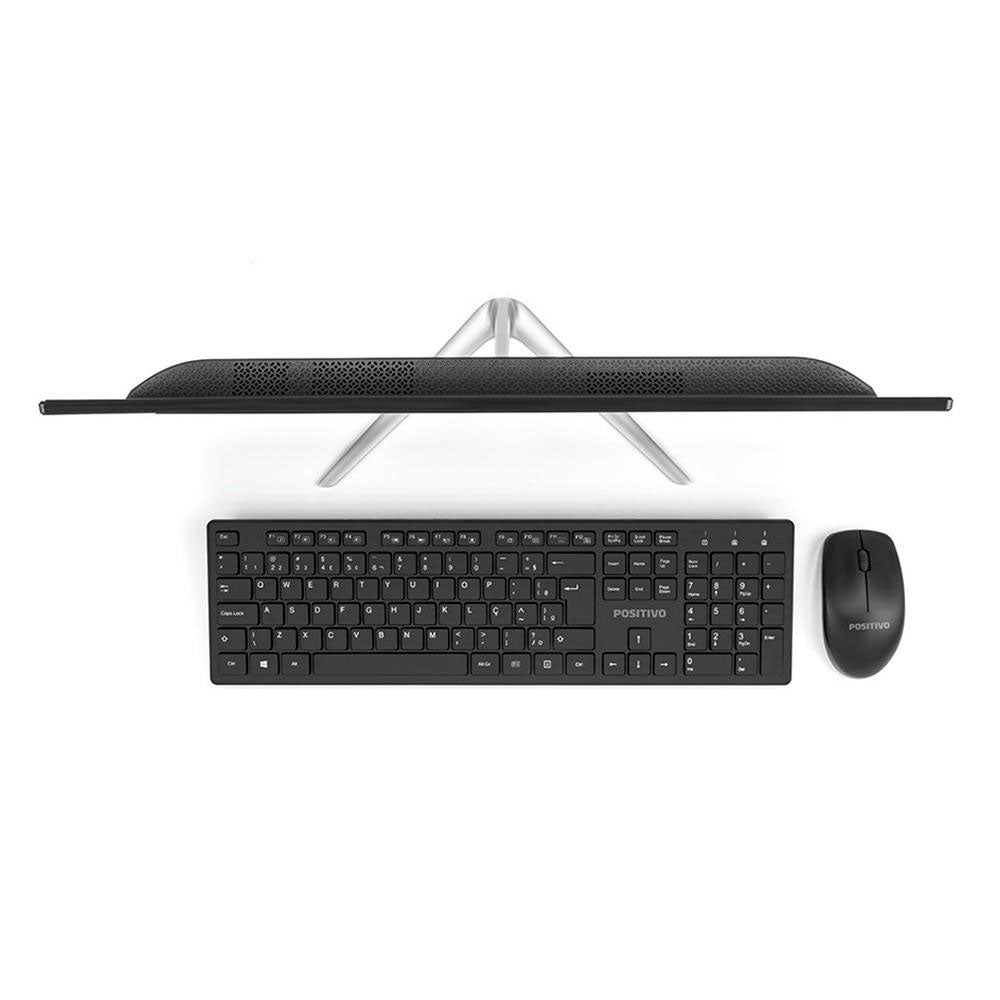 Computador All In One Positivo Union C4500A Intel Celeron 4gb 120Gb Ssd Tela 21,5" - 1702190