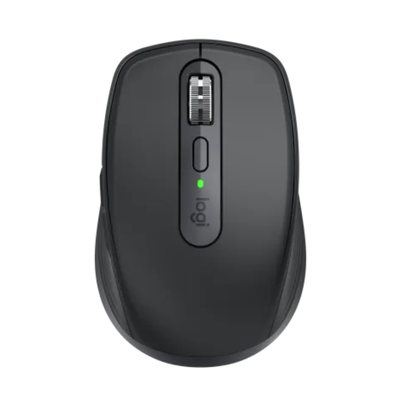 Mouse Sem Fio Logitech MX Anywhere 3S Recarregável Bluetooth Preto - 910-006932