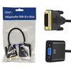 Adaptador Dvi 24 + 5 Macho Para Vga Femea Knup KP-AD108