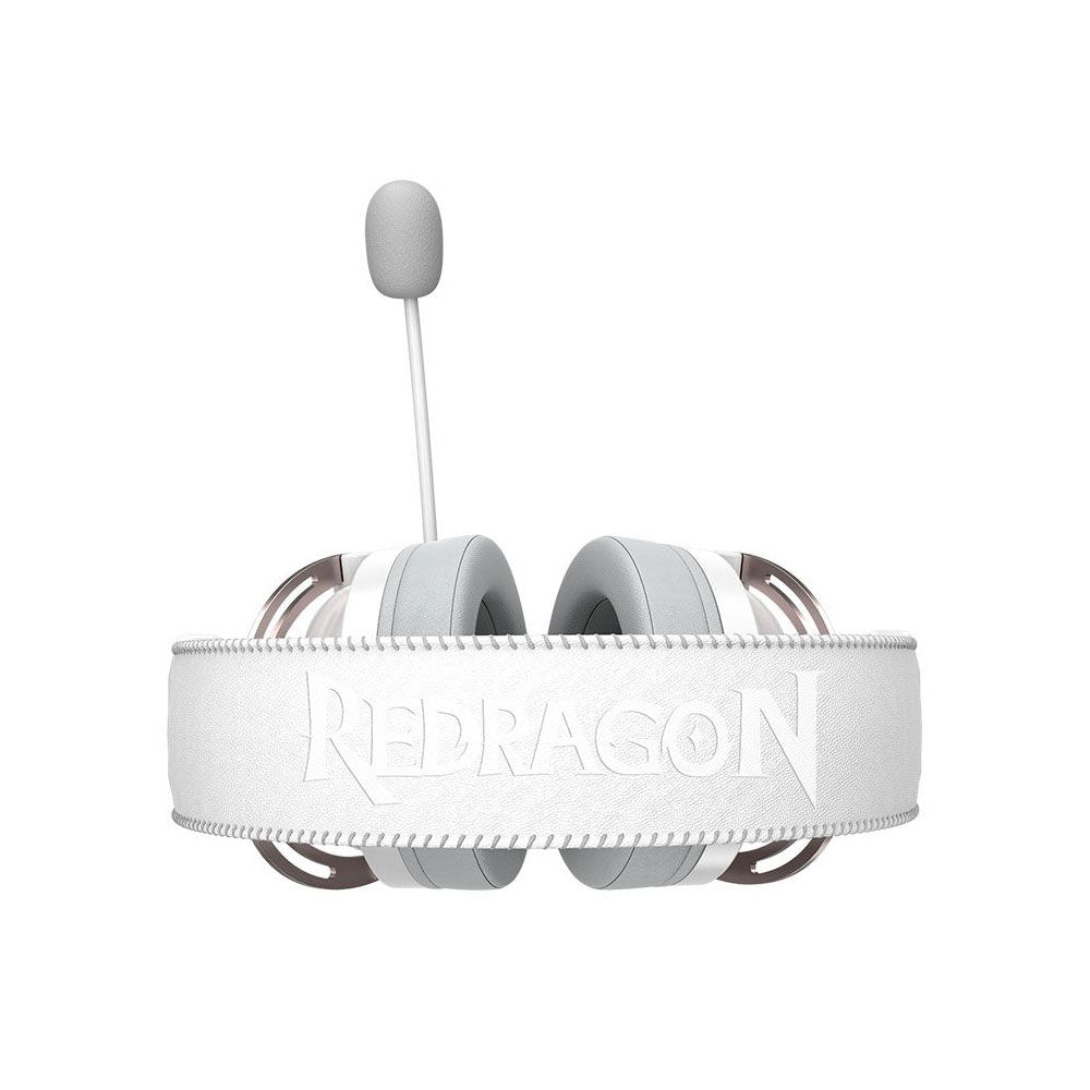 Headset Gamer Redragon Diomedes Lunar White 7.1 Branco - H388-W