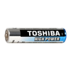Pilha Alcalina Palito AAA 1.5V Toshiba High Power LR03GCP (Cartela C/2 Pilhas) - 72453