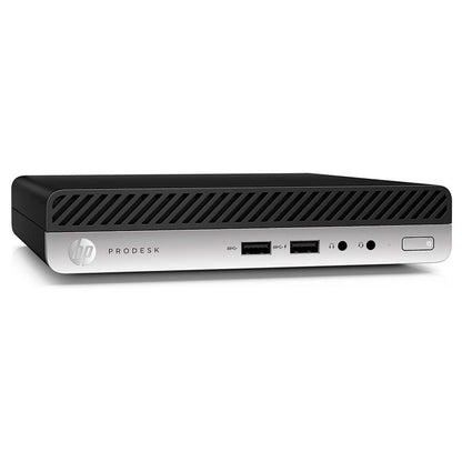 Mini Computador Hp Prodesk 400 G5 Dm Core I3-9100t 4gb 500gb Win10 Pro Teclado E Mouse - 9LF12LA#AC4