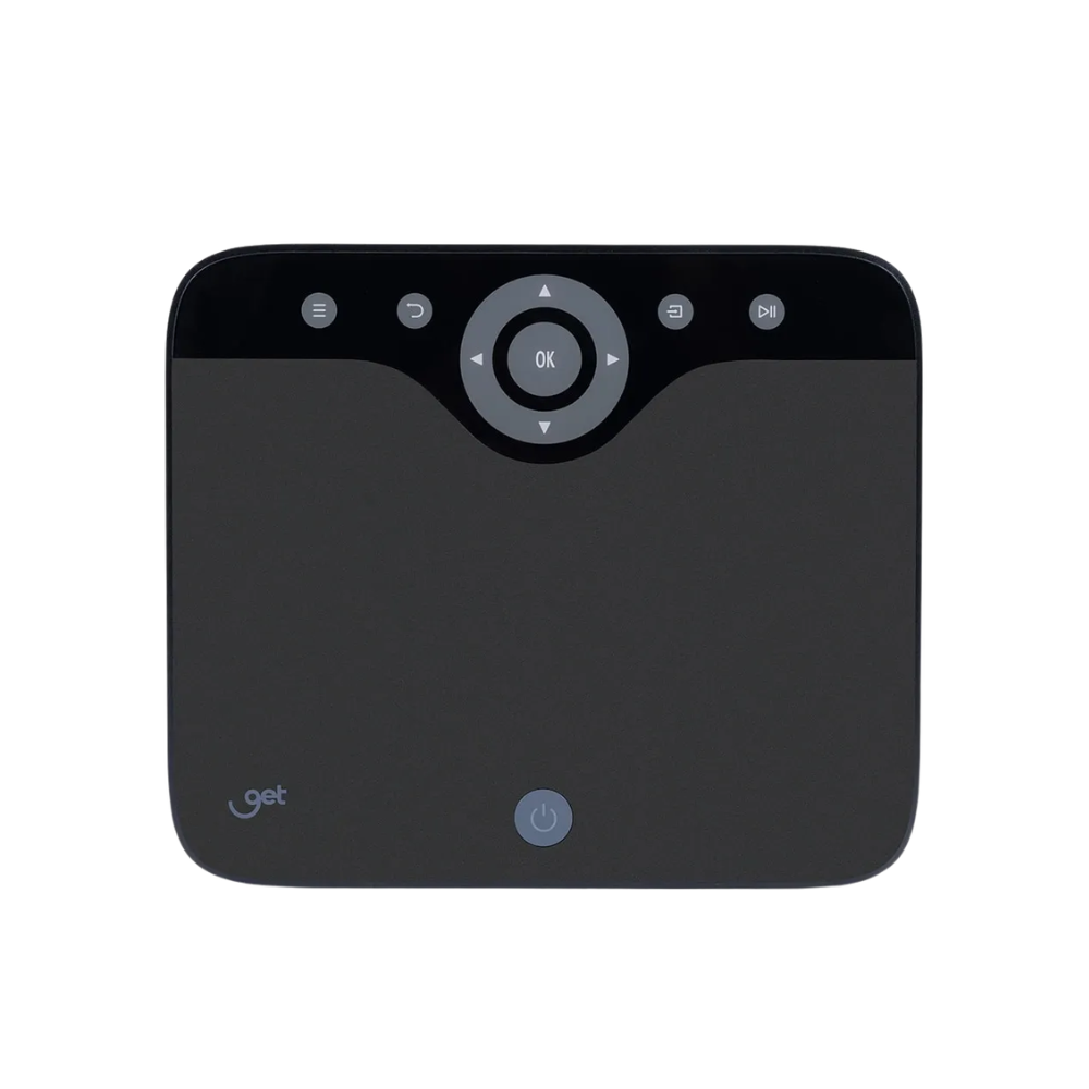 Projetor Smart GET Vision  Full HD 7000 Lumens Android 12 C/ Alto Falante LED 2x HDMI Usb Wi-Fi 250 Pols - 72499