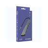 Hub Adaptador USB-C Fortrek Com 7 Portas 3x USB-A 1x HDMI 1x USB-C 2x SD Preto - 85972