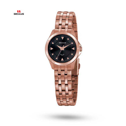 Relógio de Pulso Seculus Long Life Rose Gold - 20919LPSVRA3