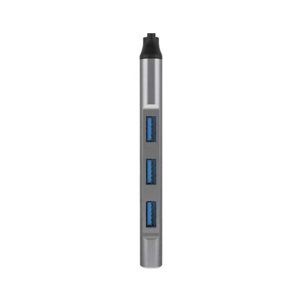 Hub Adaptador Fortrek Com 4 Portas USB-C Preto - 85970