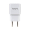 Carregador De Parede com 1 Saída Usb 2,4A Intelbras EC1 Fast Bivolt Branco - 4820022