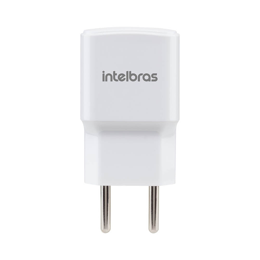 Carregador De Parede com 1 Saída Usb 2,4A Intelbras EC1 Fast Bivolt Branco - 4820022