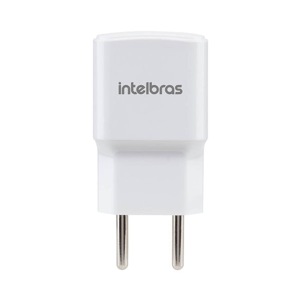 Carregador De Parede com 1 Saída Usb 2,4A Intelbras EC1 Fast Bivolt Branco - 4820022
