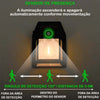 Lampada de Parede Solar Com Filamento em Tungstenio Bomvink - BOM-4209