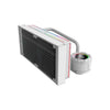 Water Cooler Dual Fan PCYes Vision White Ghost ARGB C/ Visor Lcd 2,1" (Intel/AMD) Branco - VS240WG