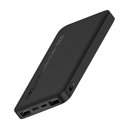 Carregador Portátil 10000mAh Redmi Power Bank Preto Xiaomi Truedata