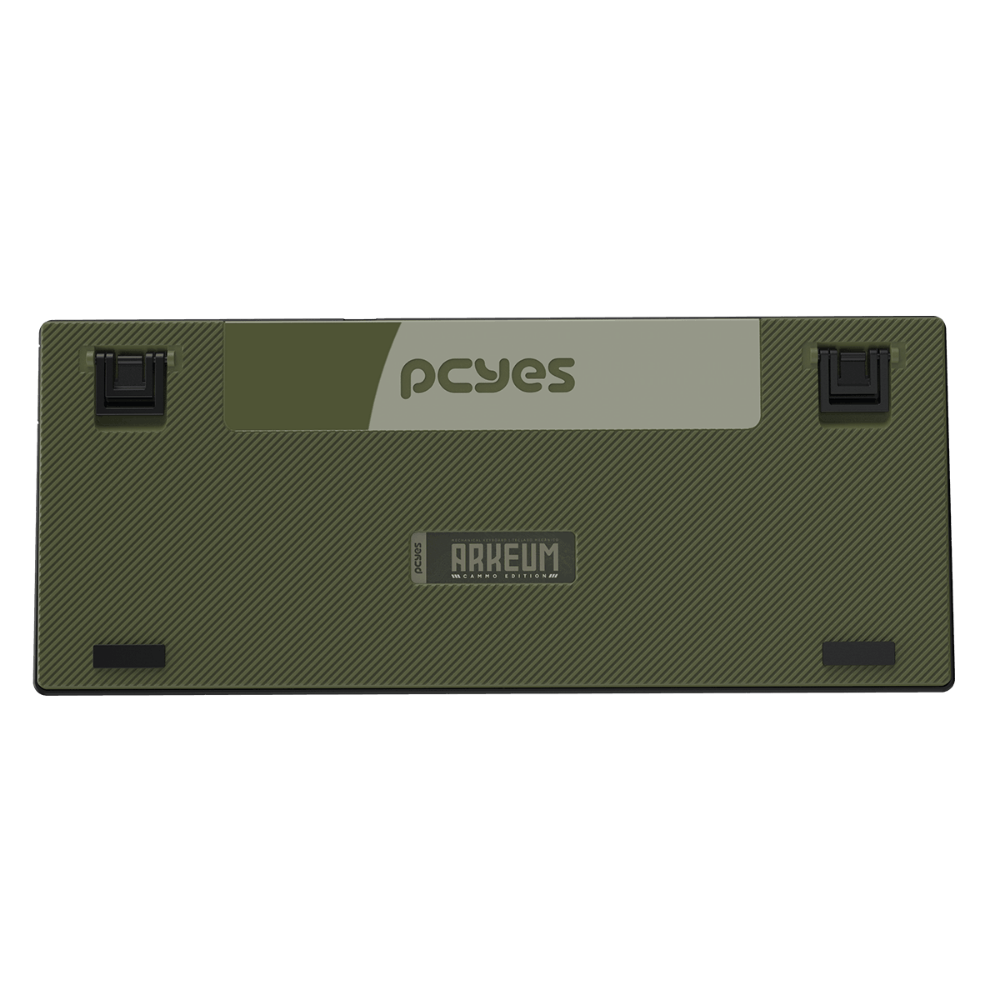 Teclado Gamer Mecanico PCYes Arkeum 75% Switch Red Cammo Edition Camuflado - AKCM75RBR