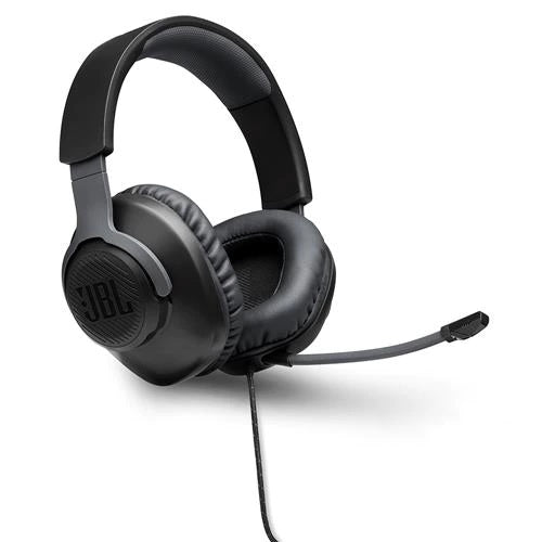 Headset Gamer Jbl Quantum 100 P3 com Adaptador P2 Preto  - 72159