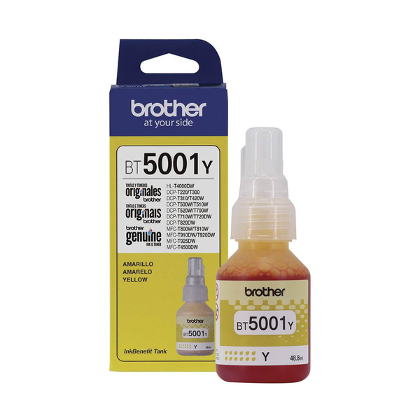 Refil De Tinta Brother 5K Amarelo - BT5001Y