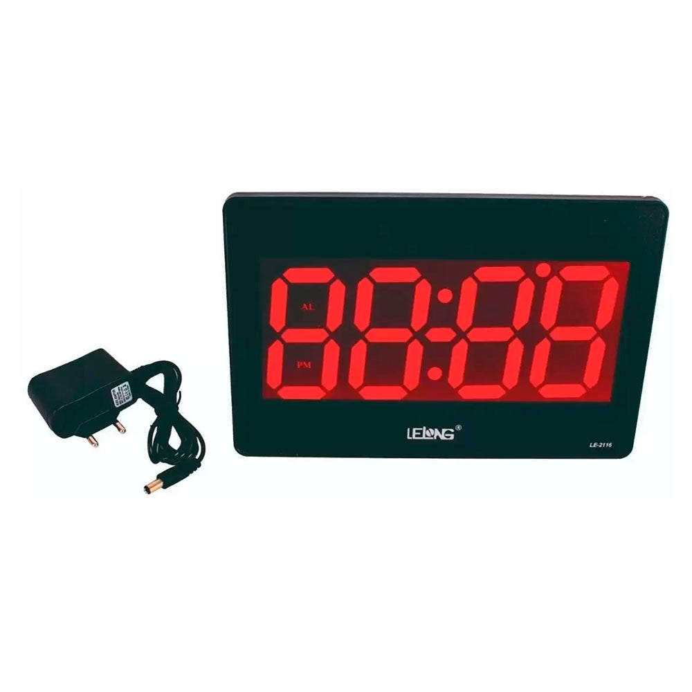 Relogio De Parede Led Digital Lelong - LE-2116