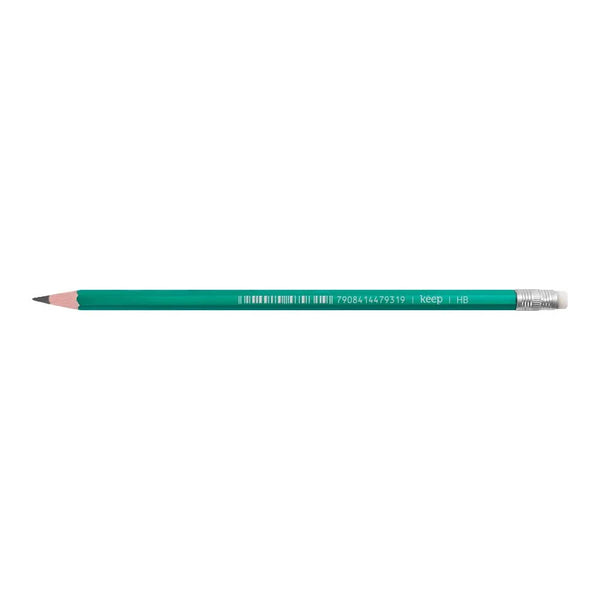 Lápis Preto HB Keep com Borracha - EI098