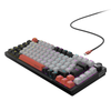 Teclado Gamer Mecanico PCYes Arkeum 75% Black Vulcan - Switch Red -AKBV75RBR