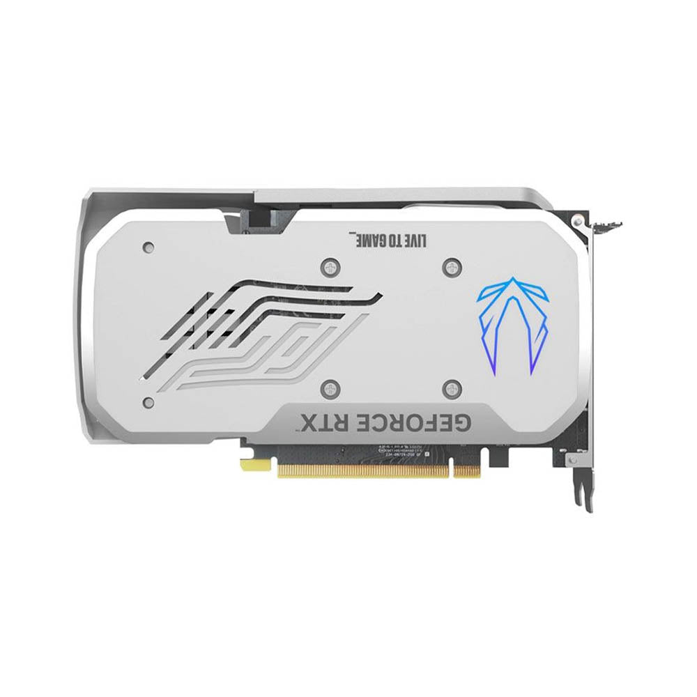 Placa De Video 8gb Rtx4060 Gddr6 Zotac Nvidia 128bits 2490mhz 3x Displayport 1x Hdmi White Edition Branco - Zt-D40600Q-1
