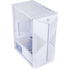Gabinete Gamer Fortrek Mid Tower Holt Rgb Com lateral em Acrilico Branco - 80524