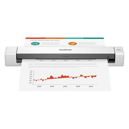 Scanner Portátil Brother USB Branco - DS640 Truedata