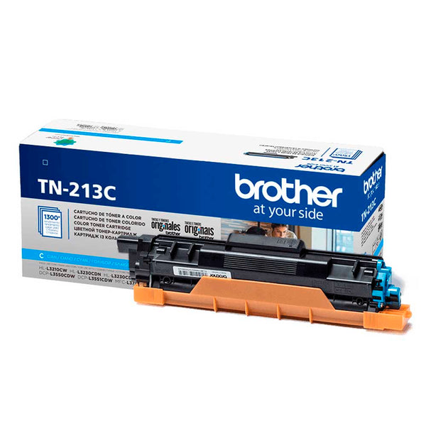 Cartucho de Toner Brother Ciano TN213C - P/ DCP-L3551CDW HL-L3210CW