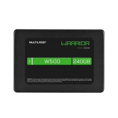 Ssd 240gb Warrior W500 540mb/s Leitura 500mb/s Gravação -  Ss210 - open box