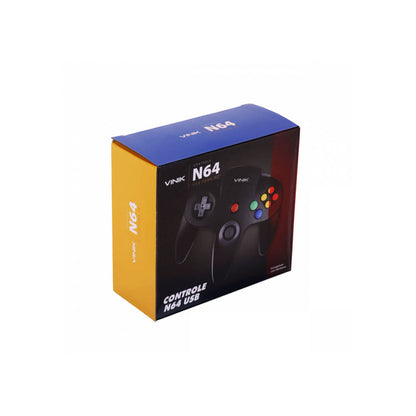 Controle Nintendo 64 Para PC Vinik USB - 107487 Truedata