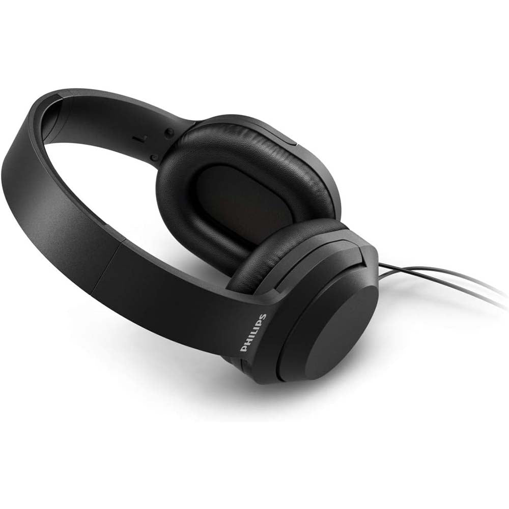 Fone de Ouvido Headphone P2 C/ Adaptador P10 Philips Preto - TAH2005BK