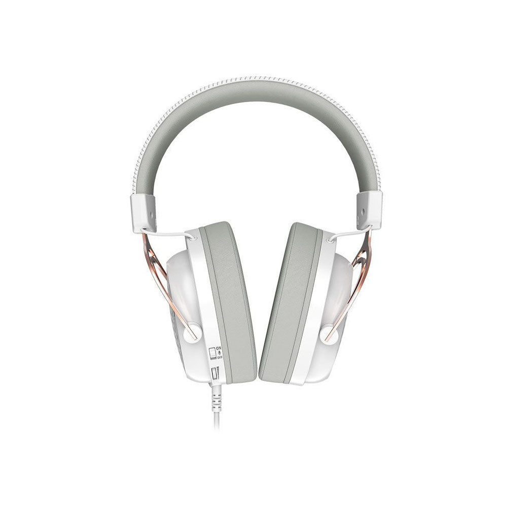 Headset Gamer Redragon Diomedes Lunar White 7.1 Branco - H388-W