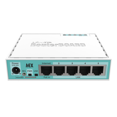 Roteador Mikrotik RouterBoard Rb750gr3 (Hex)