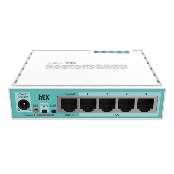 Roteador Mikrotik RouterBoard Rb750gr3 (Hex)