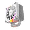 Air Cooler Single Fan PCYes  Frost Pulse 120mm ARGB TDP 180W (Intel/AMD) Branco - PEFPARGBWG