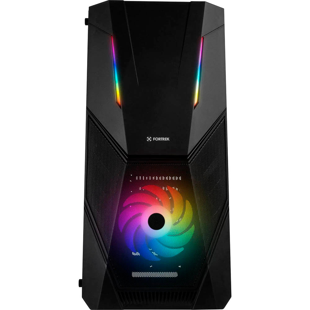 Gabinete Gamer Fortrek Mid Tower Black Hawk Rgb Com lateral em Acrilico - Pn 70570