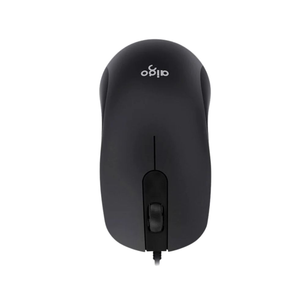 Mouse Aigo Óptico USB Q21 3D Preto - Q21