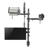 Suporte 4 em 1 Estúdio Setup Stream PCYes P/ Monitor, Microfone, Luz e Câmera - SE-MDS1041
