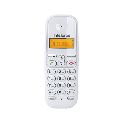Telefone Sem Fio Intelbras Ts3110 Branco Ident De Chamadas - 4123010