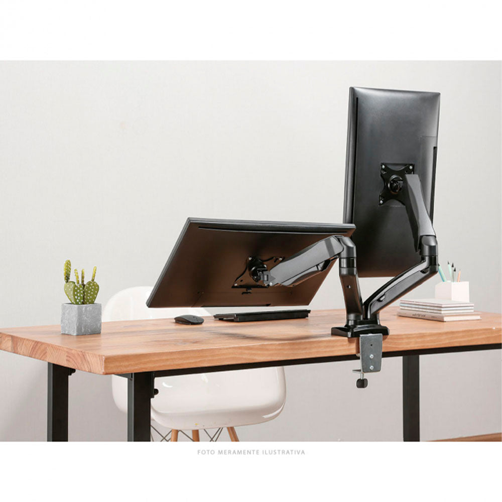 Suporte a Gas para Dois Monitores 17" a 32" Vinik - SM-341B